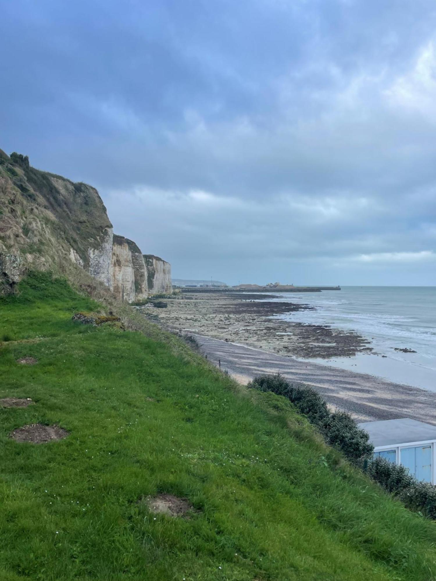 Agréable maison 3* en bord de mer Dieppe Esterno foto