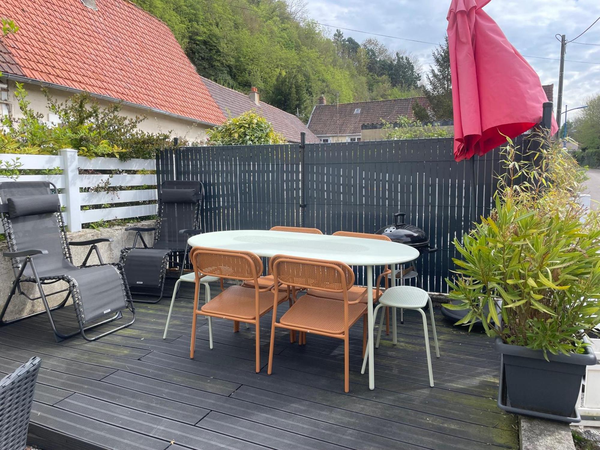 Agréable maison 3* en bord de mer Dieppe Esterno foto